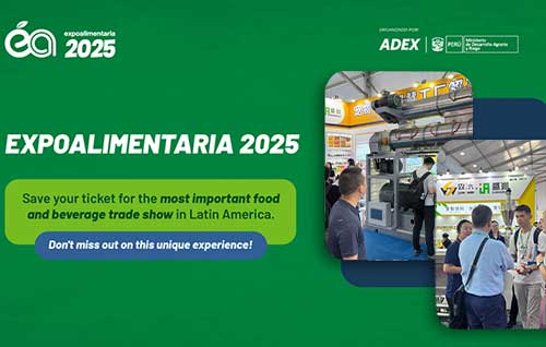 我司将参加秘鲁展会EXPOALIMENTARIA